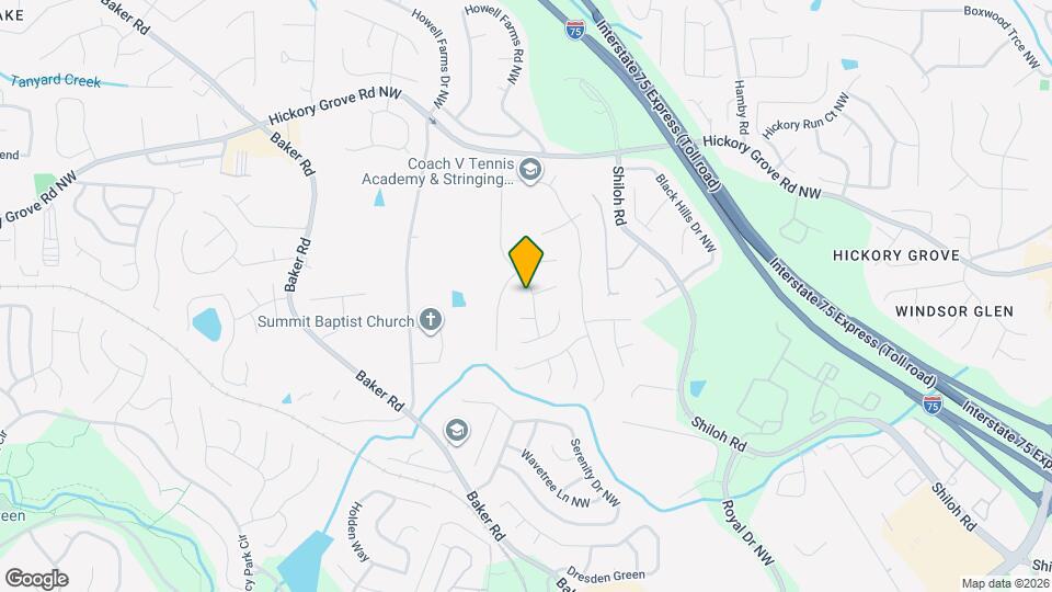 4391 Sugar Maple Dr NW Mapa y Detalles de la Ubicación