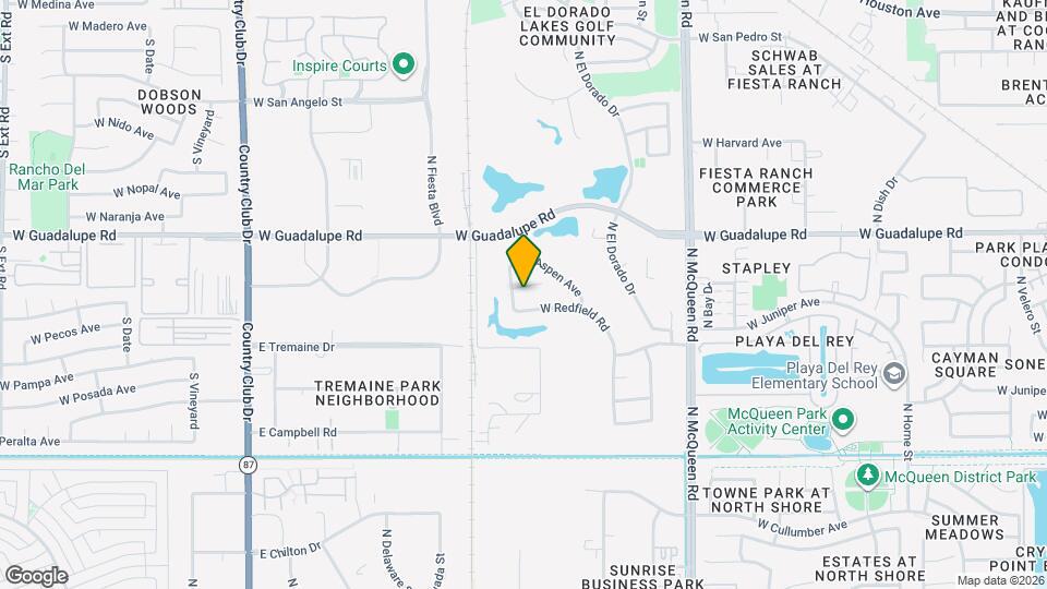 1907 W Pinon Ct Map and Location Details