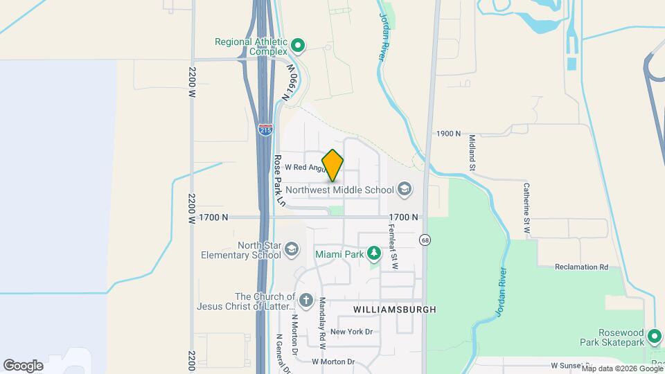 1780 N Split Rail Ln Map and Location Details