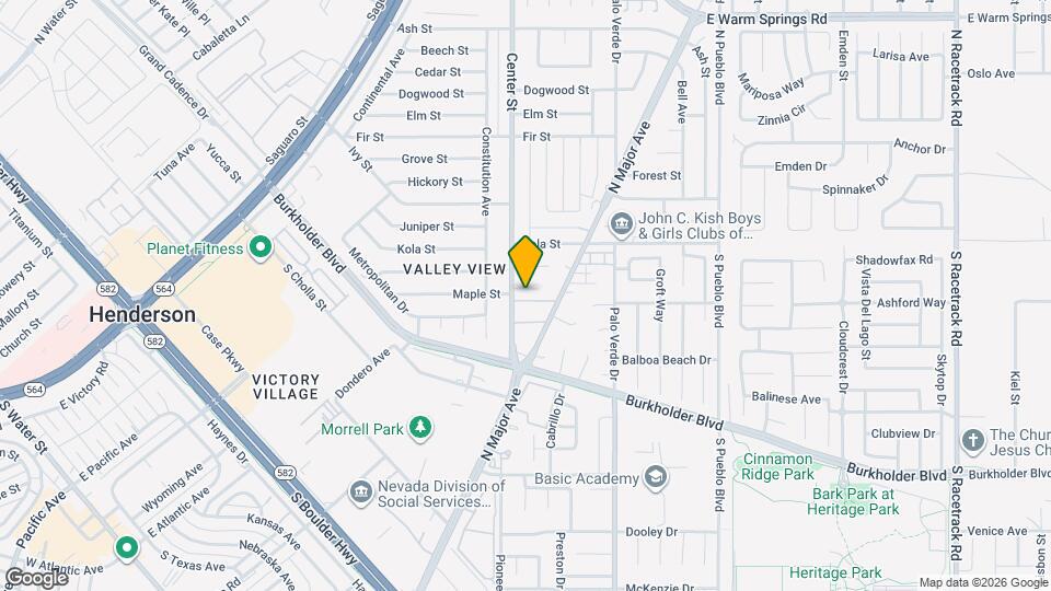 202 Bruce Way Mapa y Detalles de la Ubicación