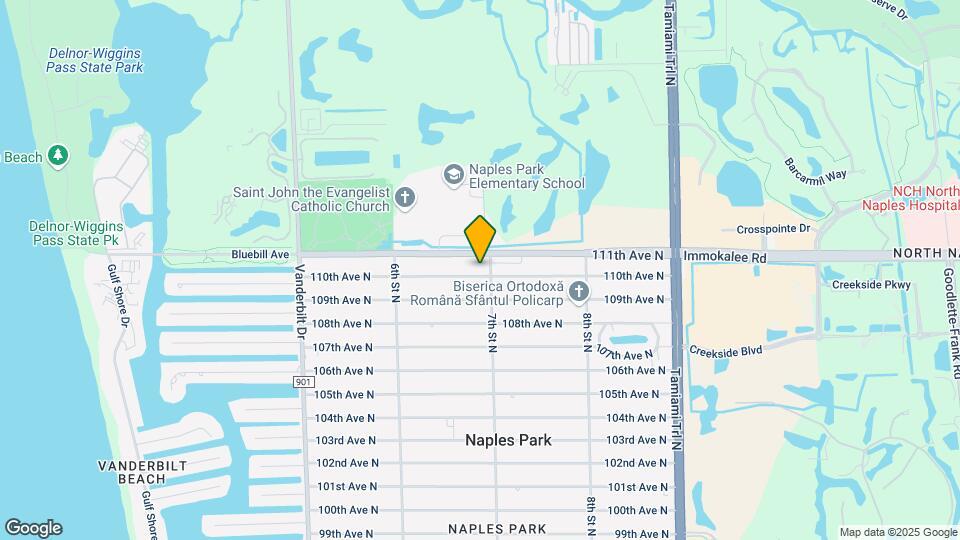 695 110th Ave N Map and Location Details