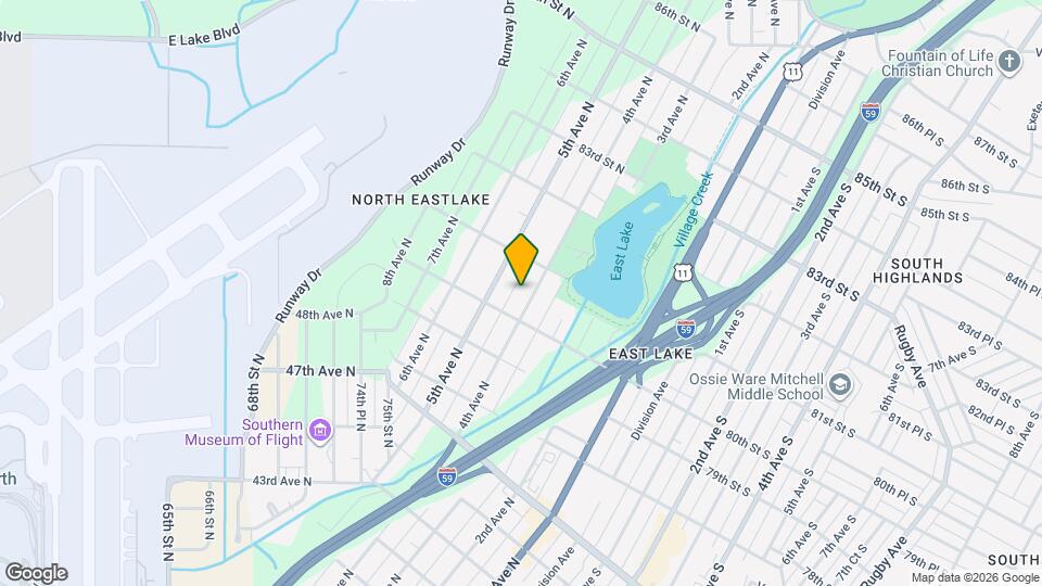 8020 4th Ave N Map and Location Details