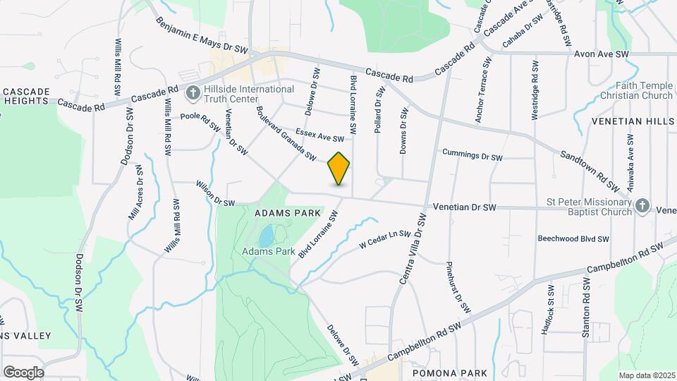 2155 Venetian Dr SW Map and Location Details