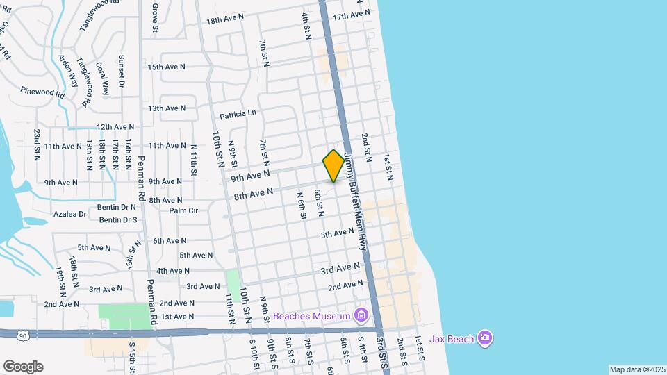 834 4th St N Map and Location Details