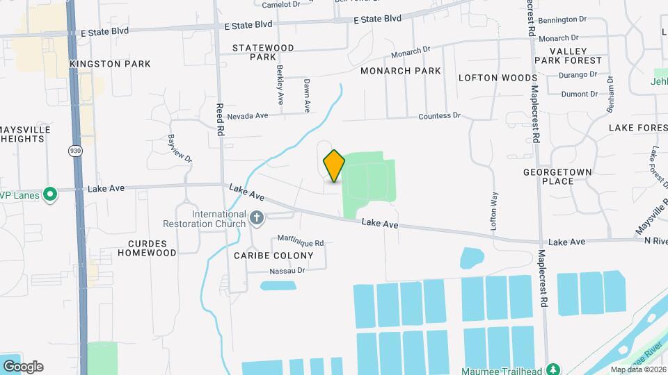 5215-5217 Vermont Ln Map and Location Details