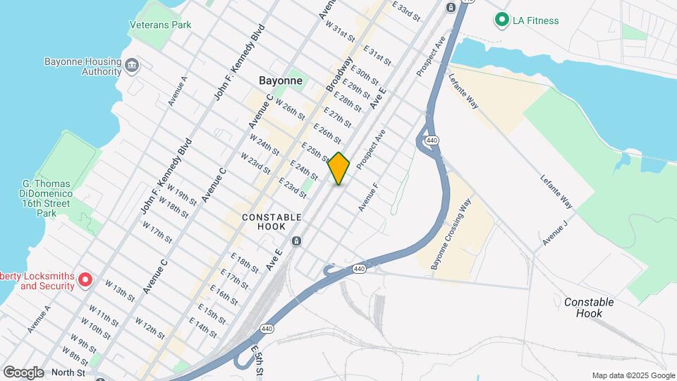 103 Prospect Ave Map and Location Details