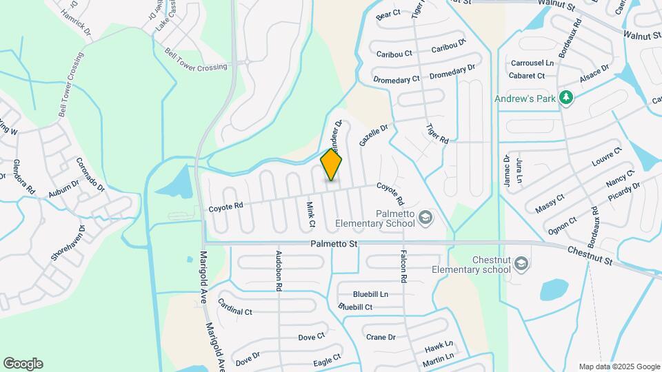638 Muskrat Dr Map and Location Details
