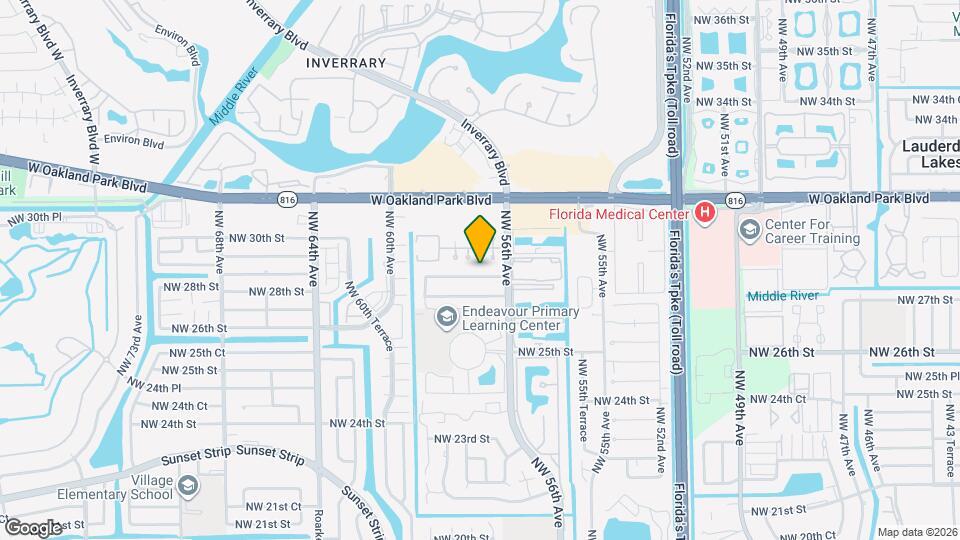 5649 NW 28th St Map and Location Details