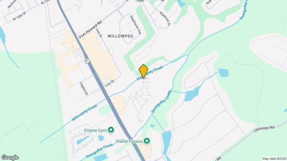 1026 Wadley Cir Map and Location Details