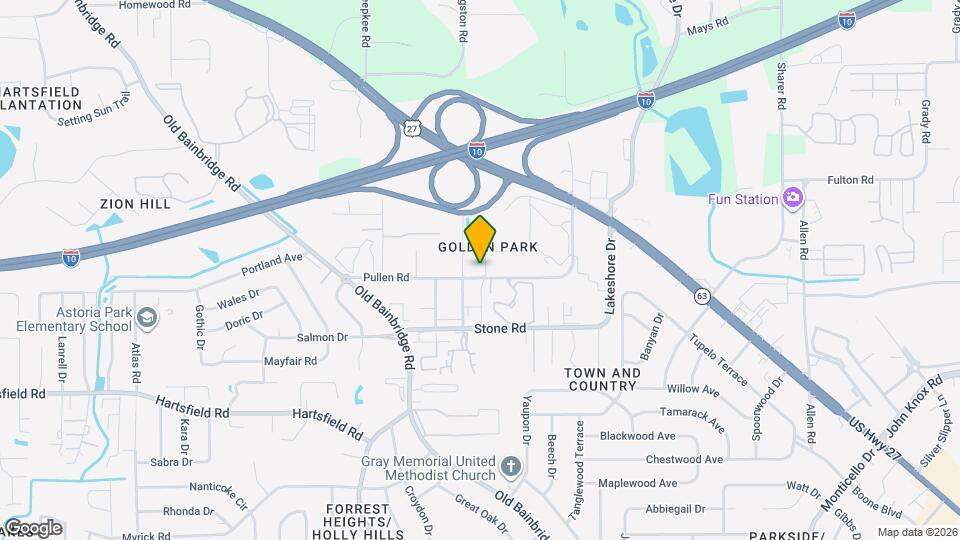 2506 Golden Park Ln Map and Location Details