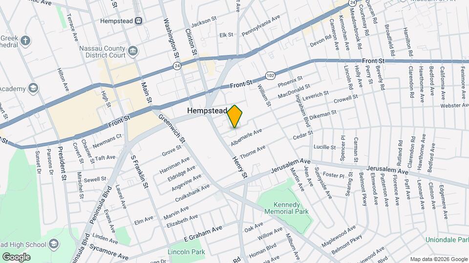 20-40 Gladys Ave Map and Location Details