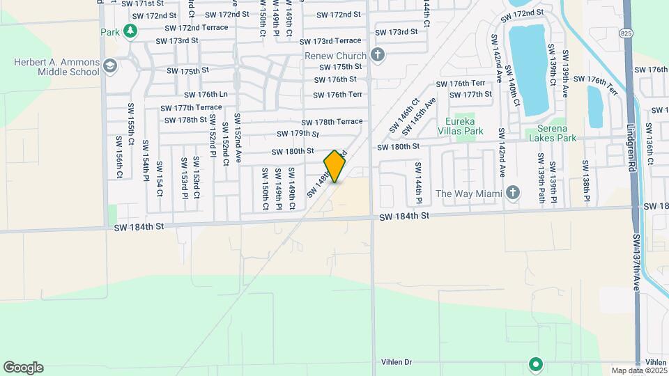 18232 SW 148th Rd Mapa y Detalles de la Ubicación