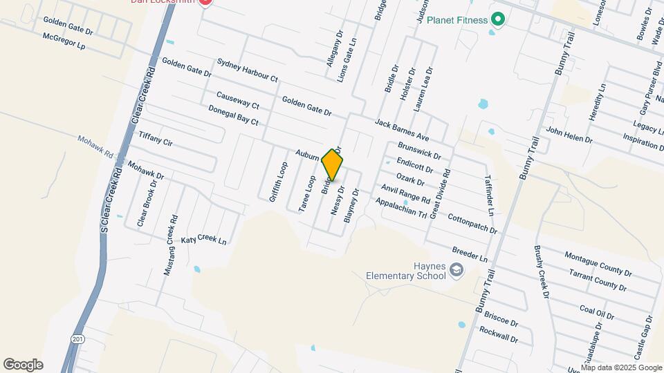 6204 Bridgewood Dr Map and Location Details