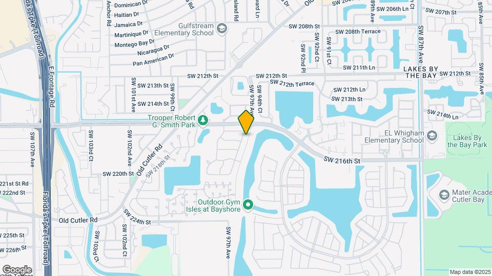 21681 SW 97th Ct Map and Location Details