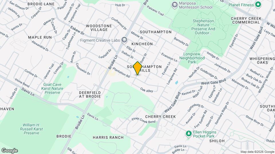 3312 Plantation Rd Map and Location Details