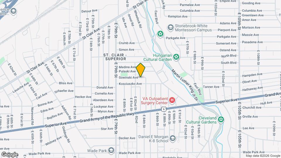 8220 Sowinski Ave Map and Location Details