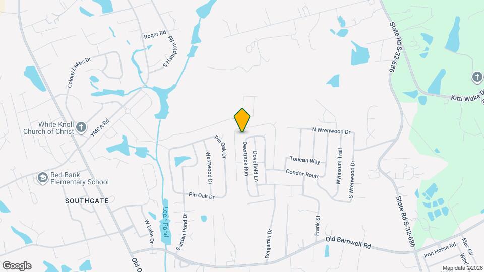 602 Deertrack Run Map and Location Details