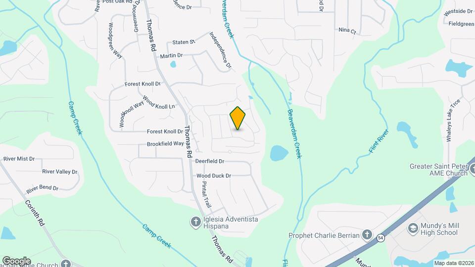 263 Marsh Glen Dr Map and Location Details
