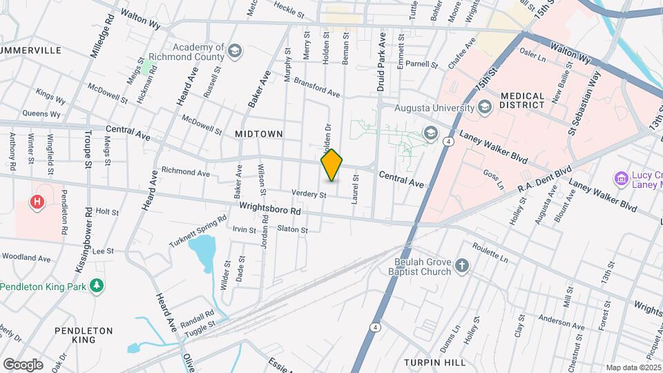 1315 Beman St Map and Location Details