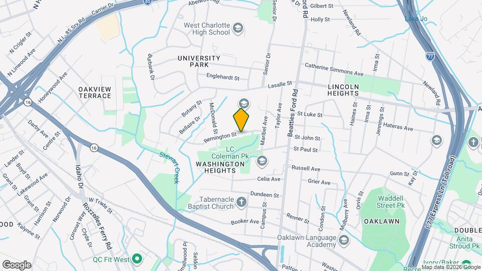 2609 Remington St Map and Location Details