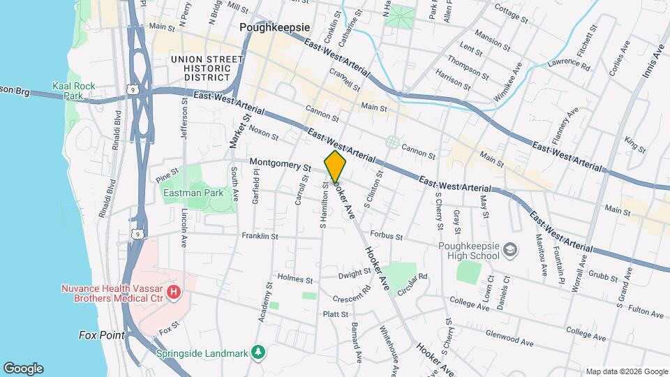 11 Hooker Ave Map and Location Details