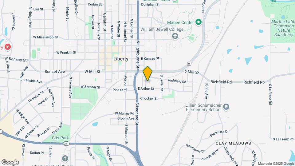 133 S Lincoln St Map and Location Details
