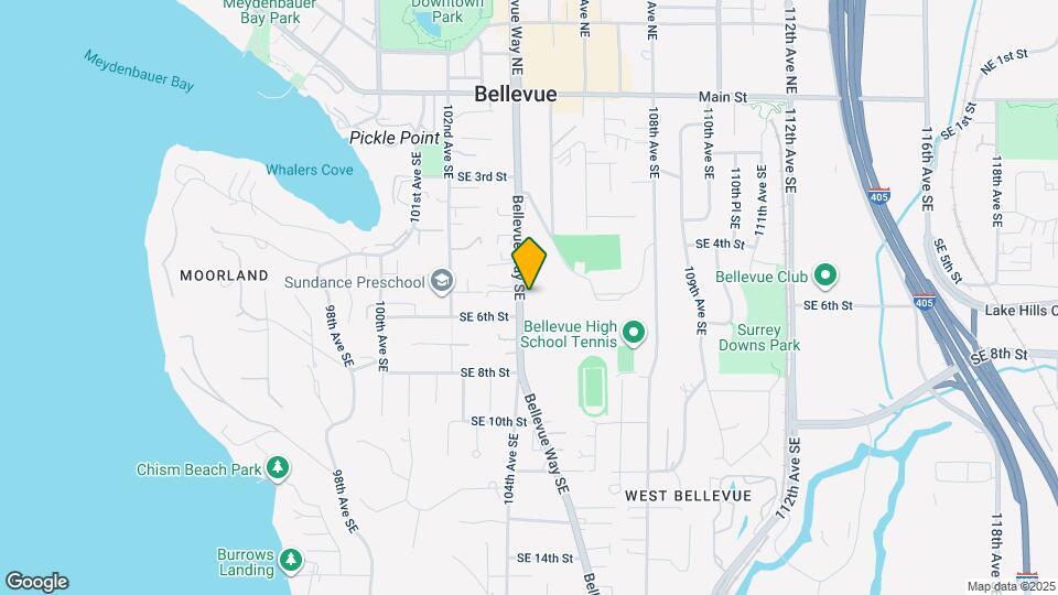 540 104th Ave SE Map and Location Details