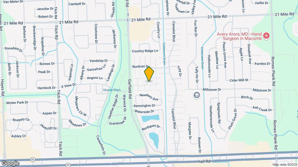 46217 Allenton Dr Map and Location Details