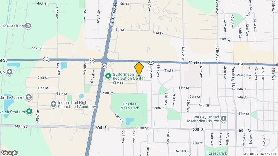 5411 58th Ave Mapa y Detalles de la Ubicación