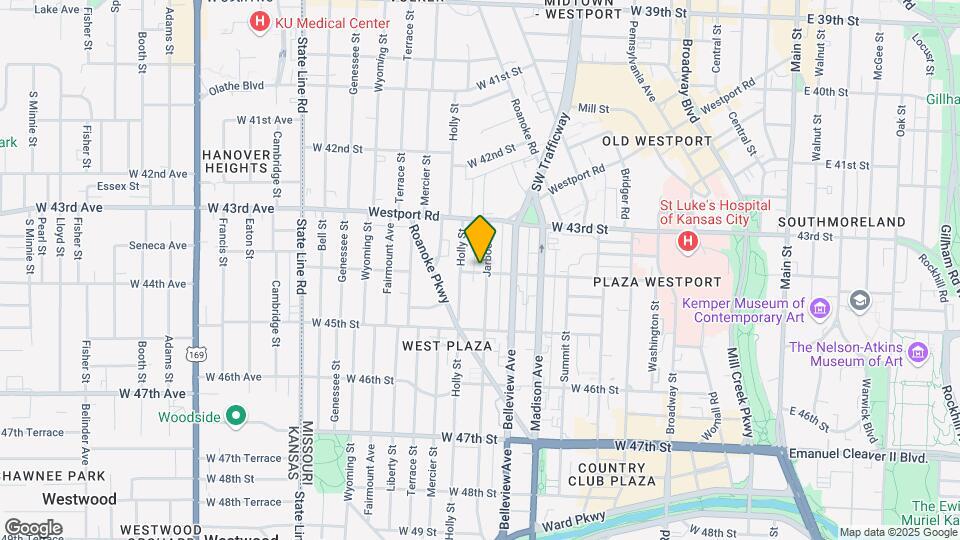 4342 Jarboe St Mapa y Detalles de la Ubicación
