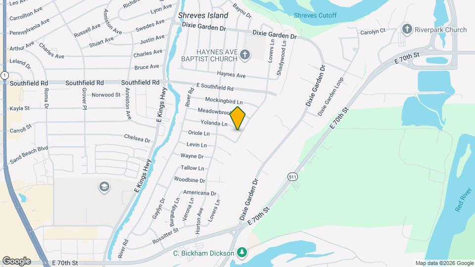 529 Yolanda Ln Map and Location Details