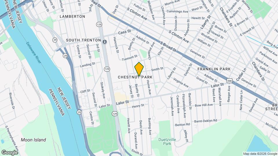 129 Randall Ave Mapa y Detalles de la Ubicación