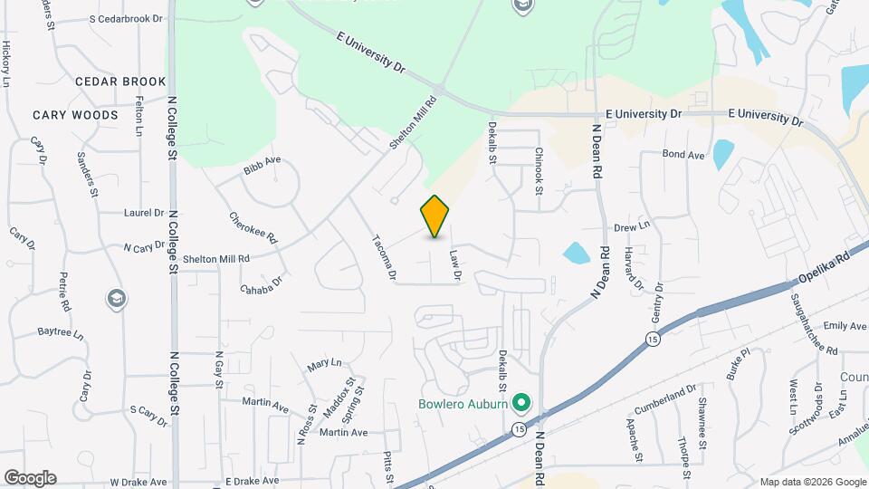 894 Tulane Rd Map and Location Details