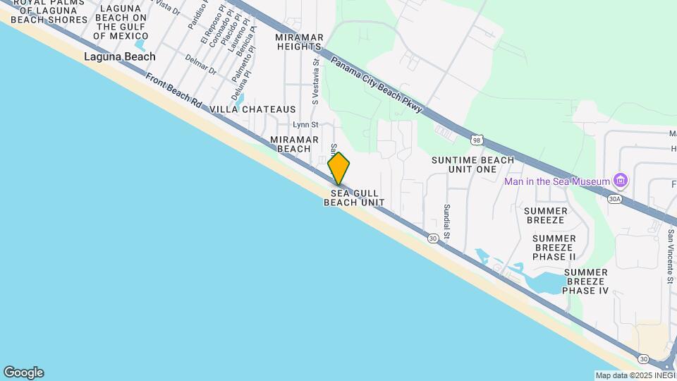 17729 Front Beach Rd Map and Location Details