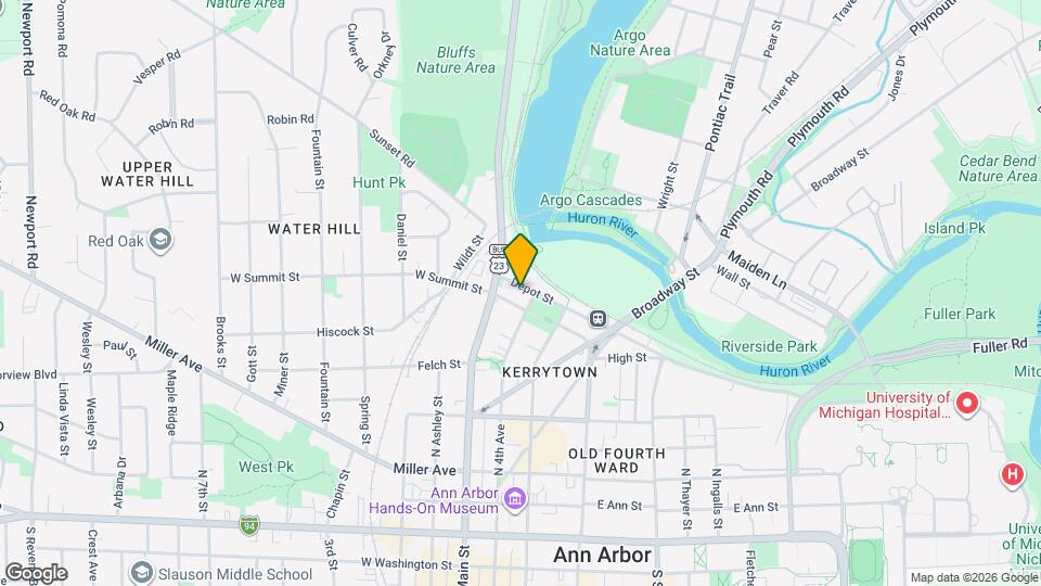 120 Depot St Map and Location Details