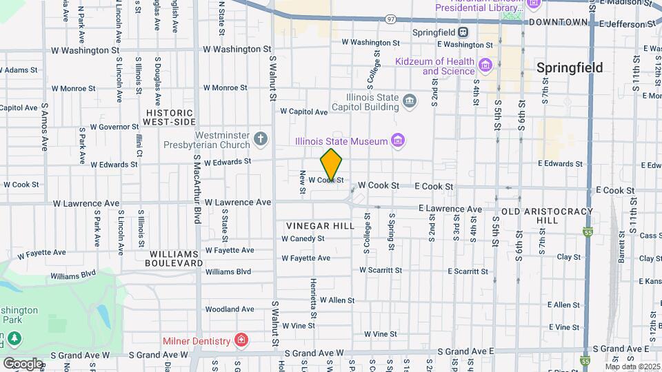 428 W Cook St Map and Location Details