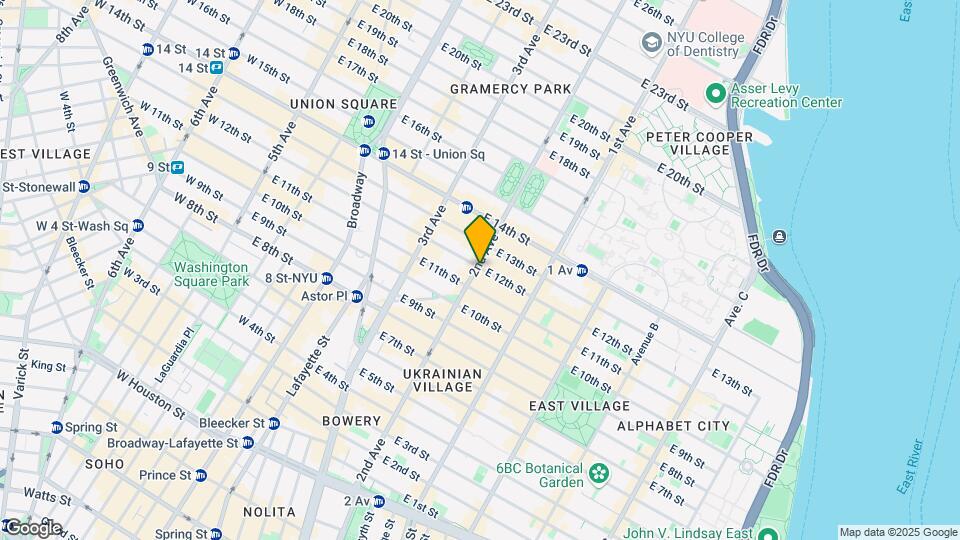 188 Second Ave Mapa y Detalles de la Ubicación