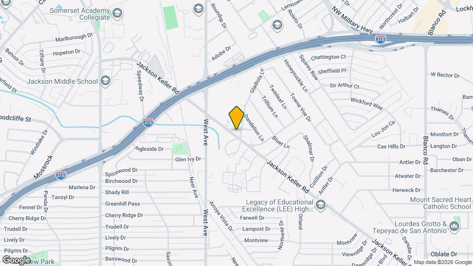 105 Gladiola Ln Map and Location Details