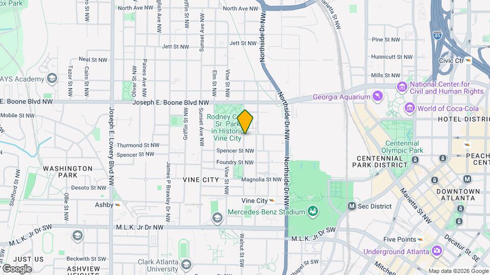 235 Walnut St NW Mapa y Detalles de la Ubicación