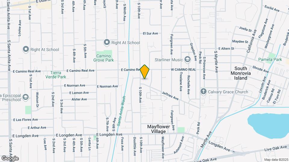1015 Jeffries Ave Map and Location Details