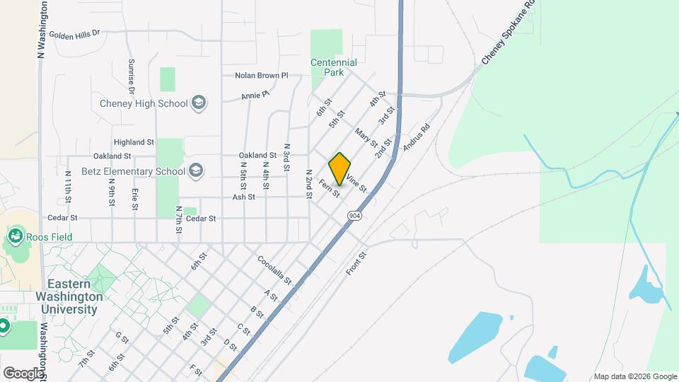 1404 2nd St Map and Location Details