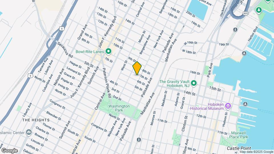 609 New York Ave Map and Location Details