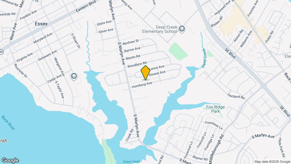 920 Homberg Ave Map and Location Details