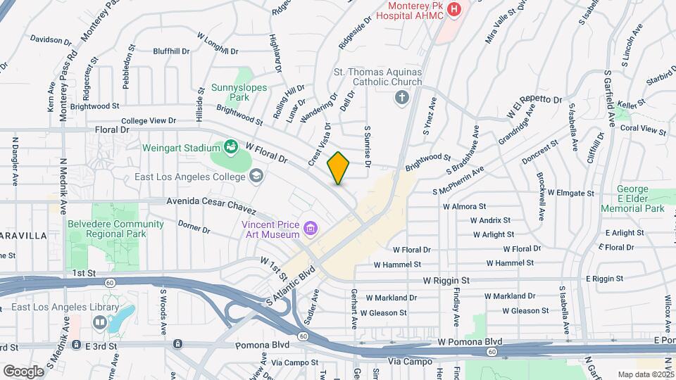 1070 College View Dr Map and Location Details