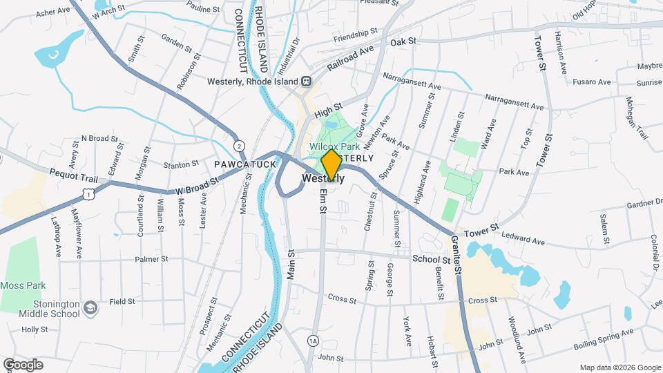 4 Elm St, Unit Unit 1 Map and Location Details