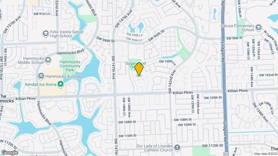 10123 SW 145th Ct Map and Location Details