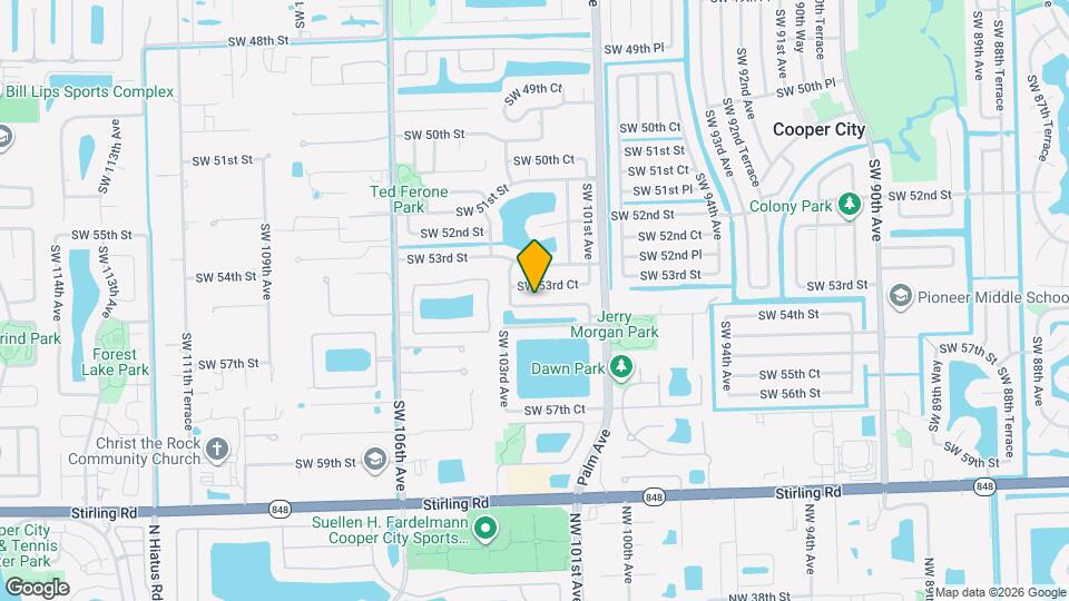 10227 SW 55th Ln Map and Location Details