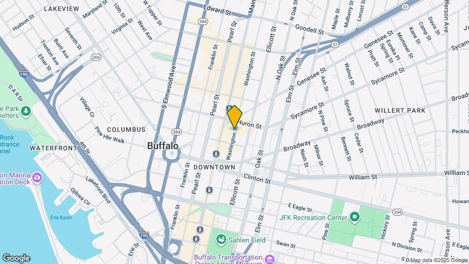 504 Washington St, Unit Lower Map and Location Details