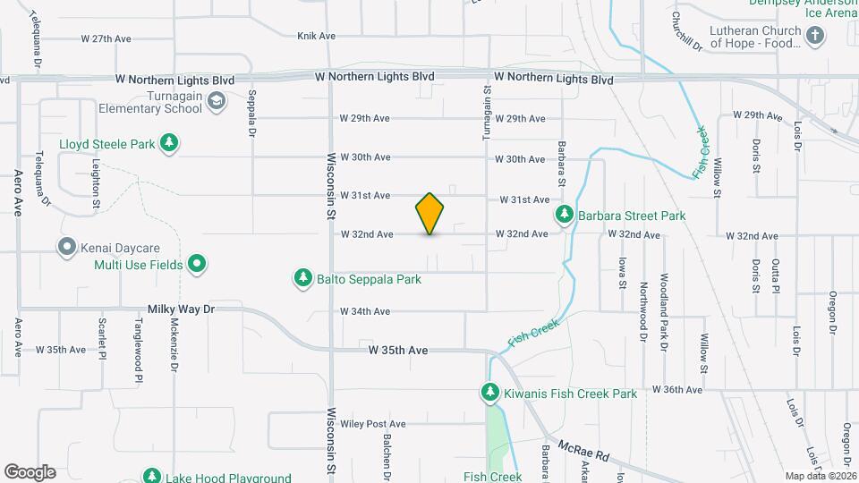2906 W 32nd Ave Map and Location Details