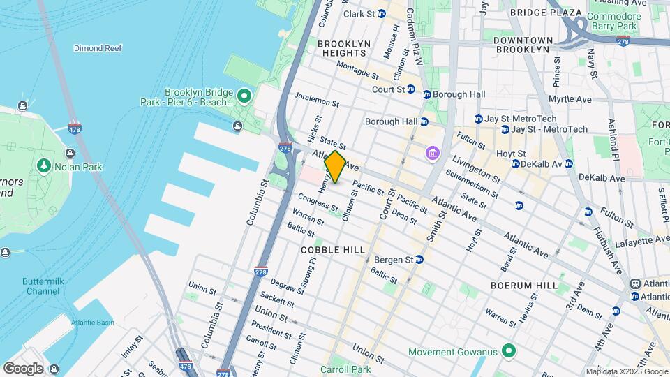 135 Amity St Map and Location Details